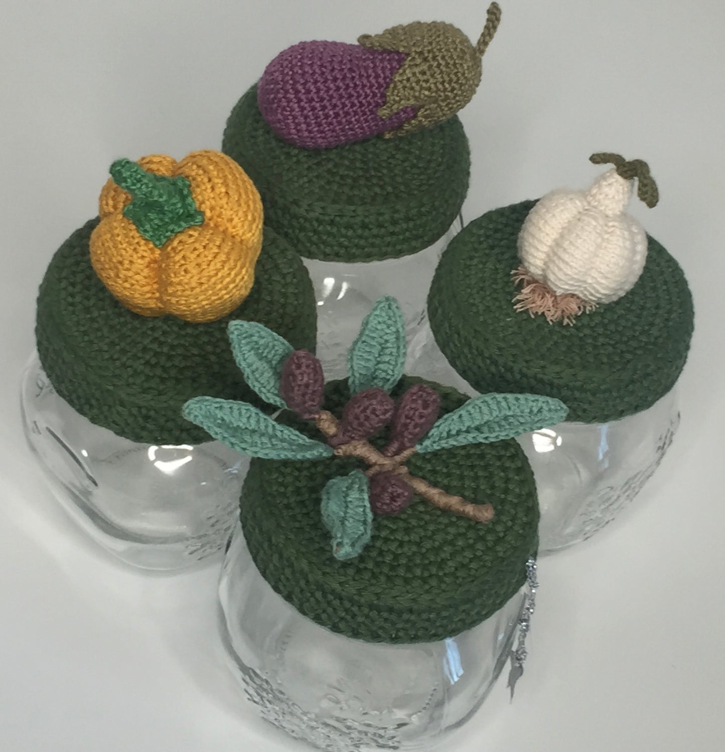 Barattoli con tappo Crochet - Verdure