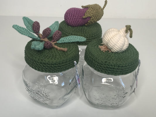 Barattoli con tappo Crochet - Verdure